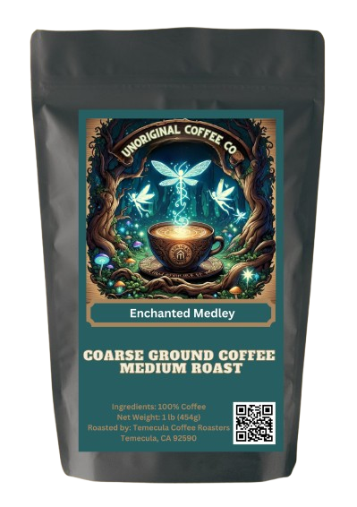 Enchanted Medley - 6 Bean Blend - 12oz Coarse Ground Coffee