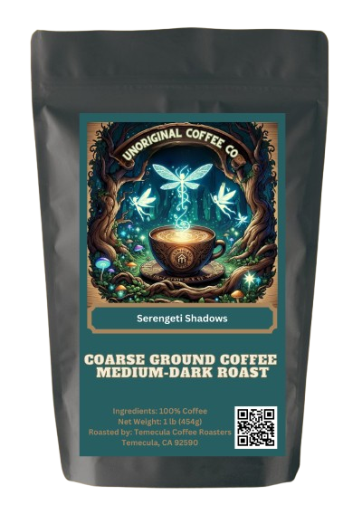 Serengeti Shadows - African Espresso - 12oz Coarse Ground Coffee