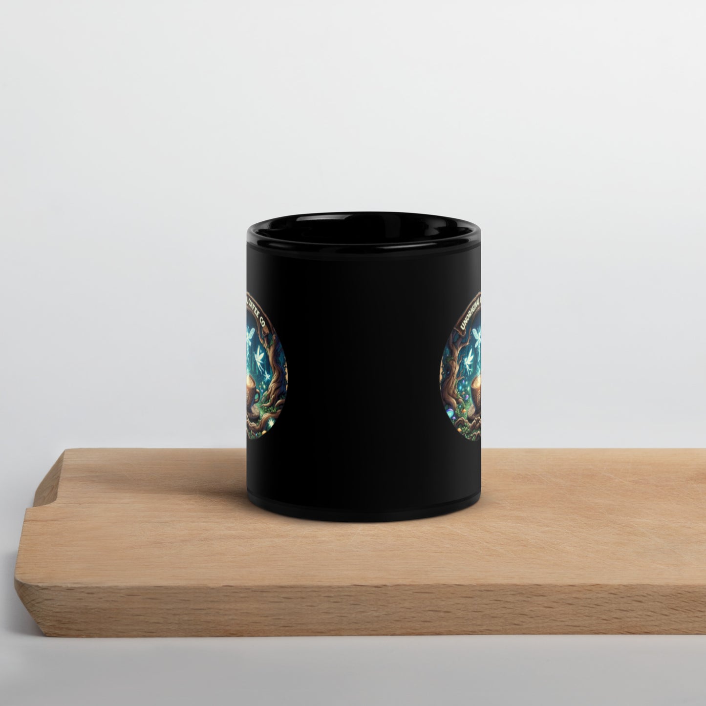 Black Glossy Mug