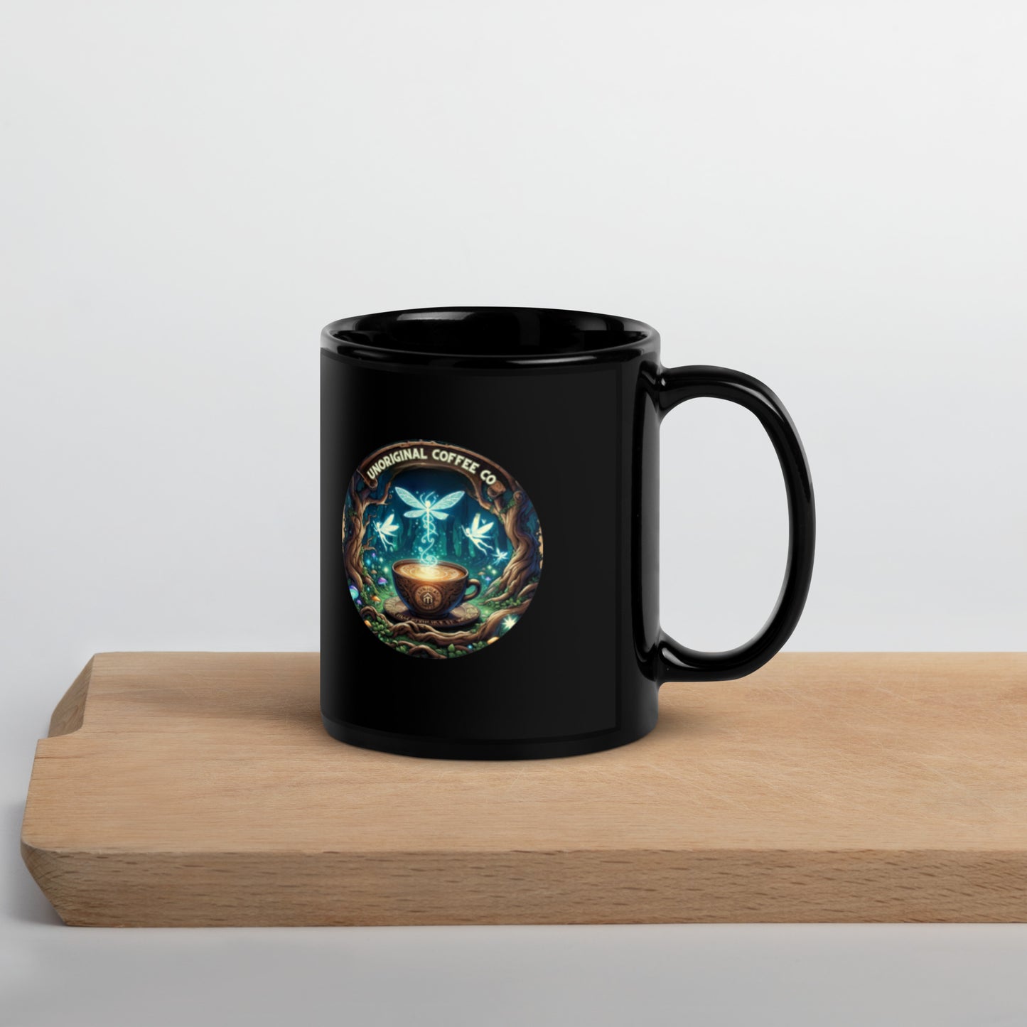 Black Glossy Mug